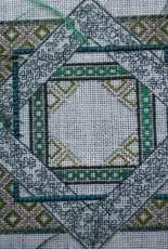 Green lace mandala IV