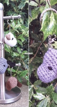 Crochet at Teris - Teri Hamilton - Dog Keychain - Free
