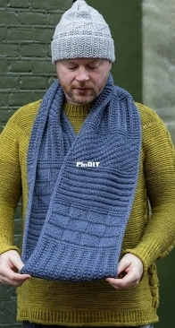 Cargo Collage Cowl by Stephen West - Westknits Chunky Knits