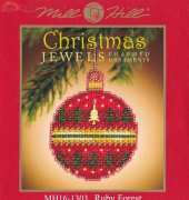 Mill Hill - Christmas Jewels MH16-1303 Ruby Forest