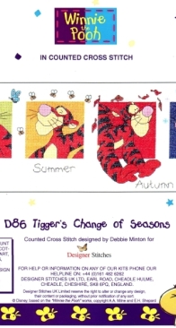 Designer Stitches - D86 - Tiggers Change Of Seasons