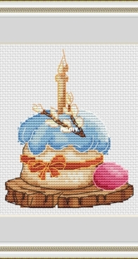 Easter Cake 2 by Olga Baranova