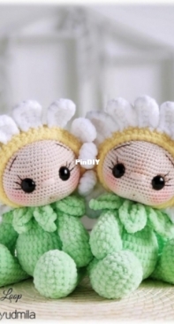 Magic In Loop - Lyudmila Zhuravleva - Babies in Plush Outfits Chamomile - Babys in Pluche kamille kleren - Dutch