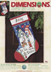 Dimensions 8782 Tis the Season Stocking XSD