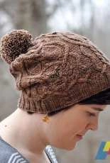 Owl in the Thicket Hat by Sara Huntington Burch