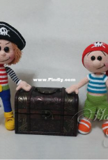 Havva Designs - Havva Unlu - Lazy Pirates Jake and Jim - Turkish