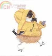 Heritage Valerie Pfeiffer Chickadees CDRC840 Rain Chick