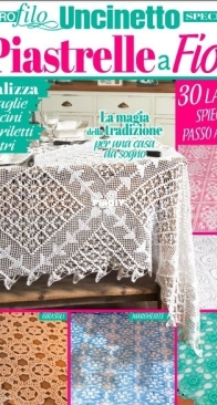 Profilo Uncinetto Speciale - Piastrelle a Fiori - N.4 - July-August 2025 - Italian