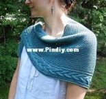 Silvia Shawl by Rebecca Shepler