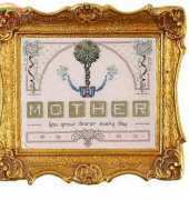 Heartfelt Sentiment - Janelle Giese - The Cross Stitcher APR 96
