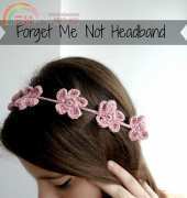 Little Treasures - Sewella - Maya Kuzman - Forget Me Not Flower Headband - Free