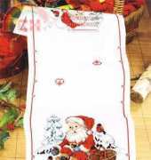 Svarta Fåret AMA 609 Santa tablerunner