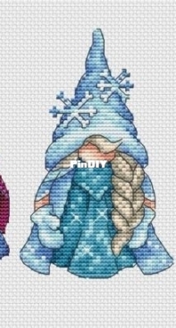 Frozen Gnomes - Anna Elsa And Olaf_Elena Lartsova XSD