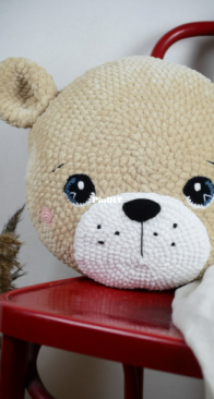 Placzenitka Shop - Kasia - Teddy Bear Pillow