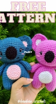 Banban Crochets - Bancy M. Sangma - Kiko the Koala - Free