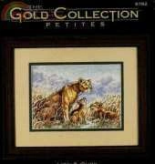Dimensions - The Gold Collection Petites 6782 Lion & Cubs XSD