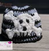 Knot Your Nanas Crochet - Teri Heathcote - Punk Baby Hat
