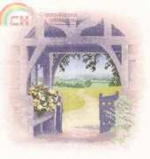 Heritage Stitchcraft JOLG835 Outlooks - Lych Gate by John Clayton