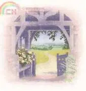 Heritage Stitchcraft JOLG835 Outlooks - Lych Gate by John Clayton