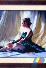 I Love CrossStitch ILCS - AS-002 Dancer in Green