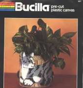 Bucilla-5871-Purrfect Plant Cover-Plastic Canvas