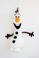 One Dog Woof - ChiWei Ranck - Olaf from Frozen crochet amigurumi - Free - dutch