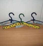 perchas forradas