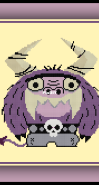 Cross Stitch Quest - Eduardo - Fosters Home for Imaginary Friends - Free