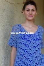 Merry Mary Stories - Sea Breeze Crochet Tee -Free