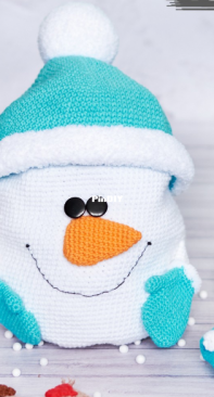 aN Zees Craft - Natalia/Natalya Zayceva - The Snowman Bag