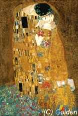 Golden Kite 2614 - The Kiss (large) by Gustave Klimt
