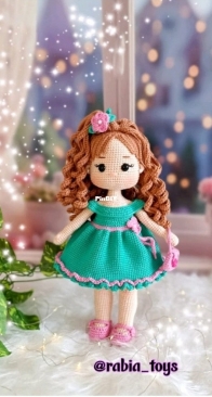 Rabia Toys -  Rabia Behcet - Emerald Doll