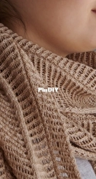 Palmetto Wrap by Purl Soho-Free