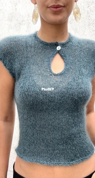 Kyoto keyhole top - Roshni Brook - Made by Rosh