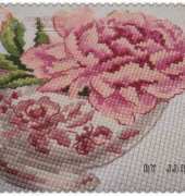 Magazine figure—Flowers cup