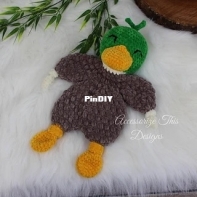 Darling Maple Designs - Accessorize This Designs - Sara Blake - Duck Ragdoll Lovey