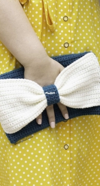 Winding Road Crochet - Lindsey Dale - Bow To Go  Clutch - Free