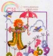 Vervaco 63.11 Clown with numbers