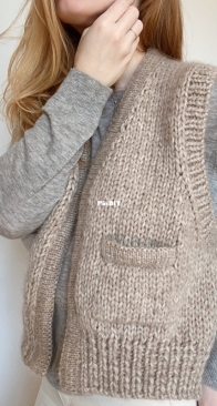 Vest no. 5 by My Favourite Things Knitwear - English