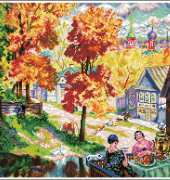 Embroidered Pictures 2010-10 Tea Time