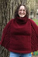 Oxycoccos Poncho - Meghan Eleanor McNeal - Grid Mammal Crafts - Free