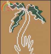 Zolotoe Runo SC-118 - Coffee Illusions Palm Tree