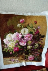 rose - with printed pattern