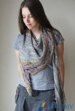 Mairlynd-Solaris Shawl/Wrap by Melanie Berg-Eng,German