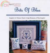 Plum Pudding Needleart PPN171 - Bits of Blue