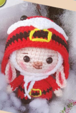 Mao Xian Qiu Mao Qiu - Costume Doll Cat Series - Santa Claus - Chinese