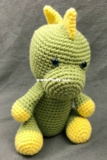 Five Little Monsters - Erica Dietz - Dinosaur Softie - Free