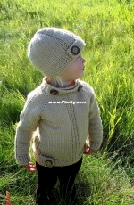 Off To Discover Sweater by Lara Simonson