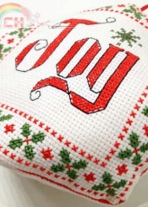 Joy Biscornu by Yiotas Xstitch - Free