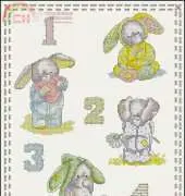 Somebunny to Love DMC BL021 Somebunny to Love Sampler